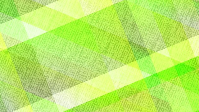 Abstract Green Textured Plaid Pattern Animation