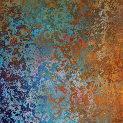 Fototapeta premium Rusty Metal Grunge Abstract Industrial Texture Background