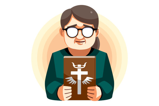 宗教勧誘　訪問　女性　光