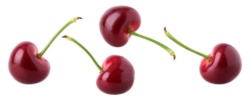 cherry isolated, transparent PNG, PNG format, Collection, cut out