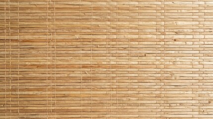 Obraz premium Bamboo, woven texture, natural background, brown pattern