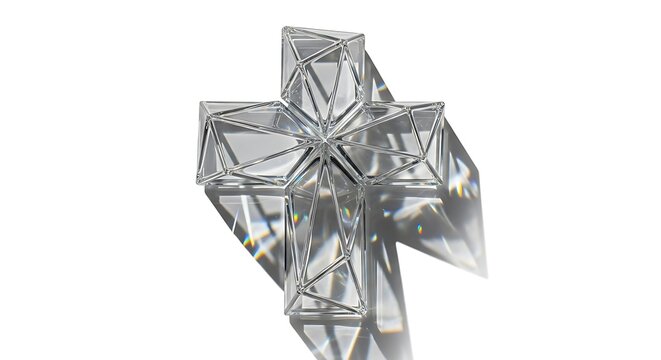 Geometric crystal cross