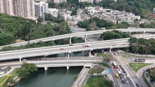 On Ming Street corridor with railway bridges over canal May 12 2026