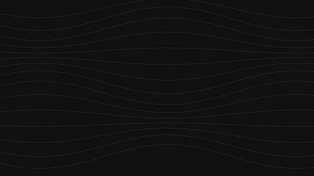 Minimalist abstract pattern of horizontal dashed lines on black background