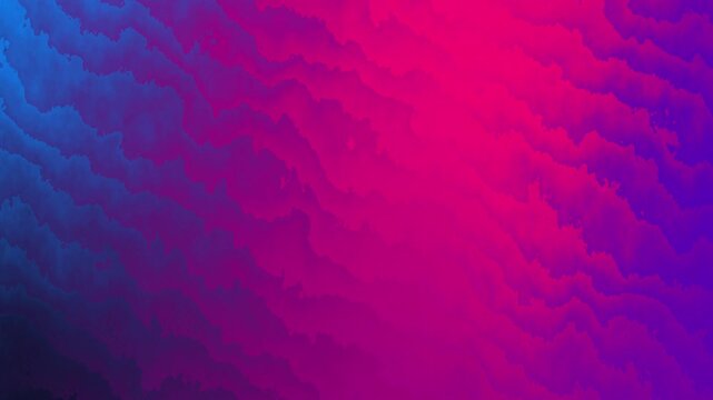 Abstract neon texture background animation, vibrant pink purple blue flowing waves motion graphics seamless gradient backdrop 4k video loop
