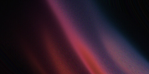 Abstract background with diagonal streaks of purple pink and blue light, motion blur and dark tones. © md