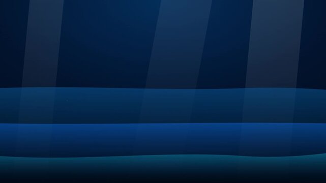 Deep Ocean 3D Gradient Fluid Motion Background Design