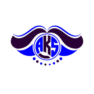 AKS letter logo creative design. AKS unique design