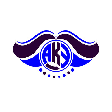 AKY letter logo creative design. AKY unique design