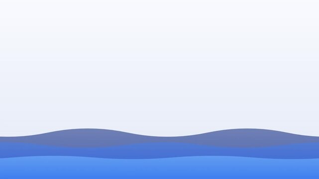 corporate blue wave undulating modern motion background