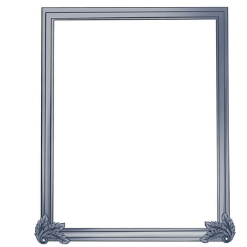 silver picture frame