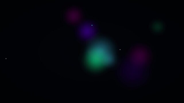 Colorful Motion Bokeh Background For Digital Marketing