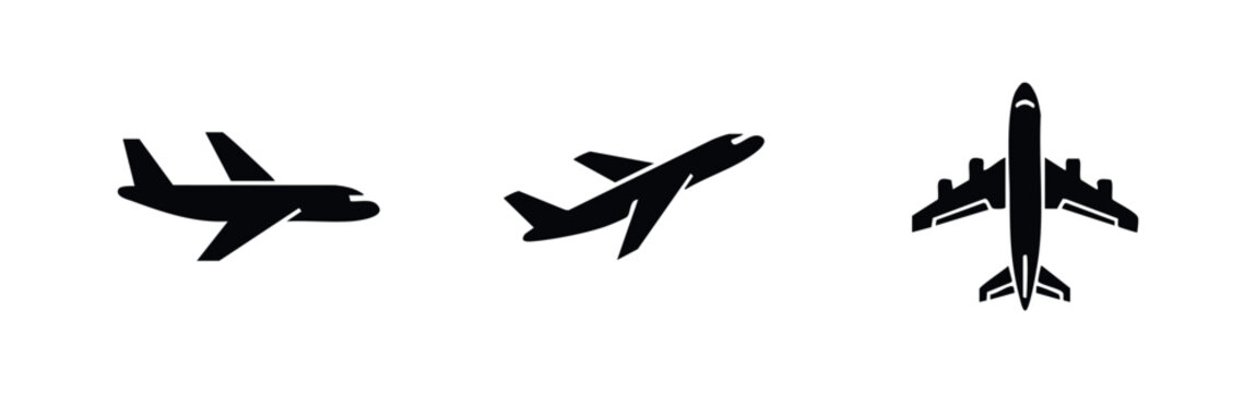 Airplane Views and Aviation Icons