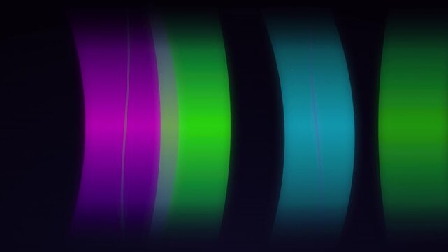 Aurora Borealis Gradient 3D Sky Motion Graphic Design