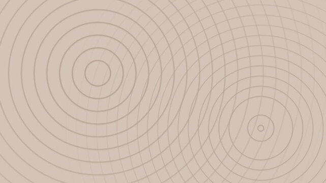 Abstract background featuring two overlapping sets of concentric circle patterns