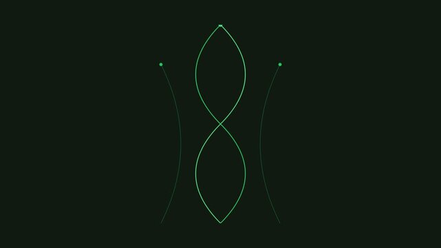 Minimalist geometric light lines forming a subtle abstract star shape design