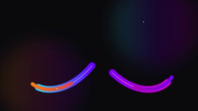 Abstract Gradient 3D Snake Flow Motion Graphic Design