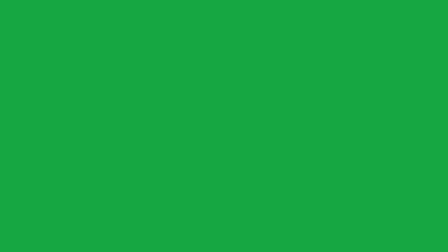 2D Hand Drawn Blue Water Drops Splashing Animation Overlay on Green Screen
