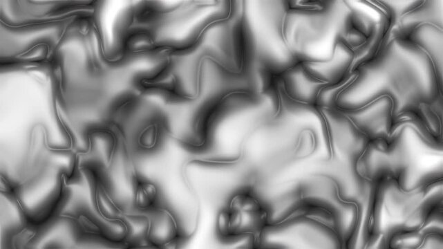 Liquid metal waves with chrome effect digital art suitable for tech or industrial design projects, futuristic visuals, or sciencethemed materials.