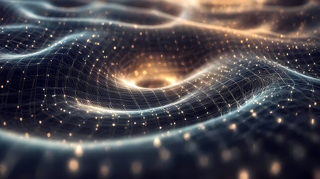 Quantum Foam Microstructure​ poster background