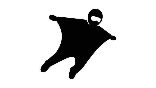 Defying Gravity Human Flight Icon