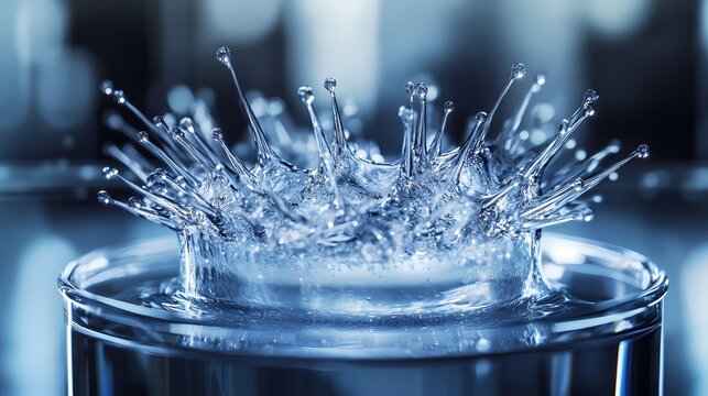 Ferrofluid Dynamic Texture​ poster background