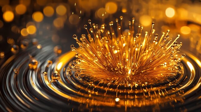 Ferrofluid Dynamic Texture​ poster background