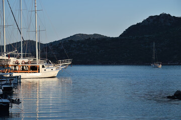Bozburun harbour marina, Mugla, Turkey © Oleg Znamenskiy