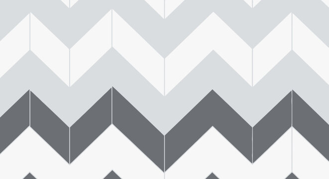 Chevron pattern in gray tones.