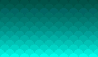 Turquoise Mermaid Scale Texture or Gradient Turquoise Blue and Green Fish Scale Texture Background, scale, wave ocean fog marine, fantasy, Art Deco, print, textile, poster, greeting card, invitation © Wulandari