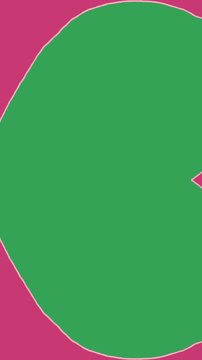 Hand Drawn Heart Transition Animation Green Screen White Love Doodle Vertical Motion Graphic