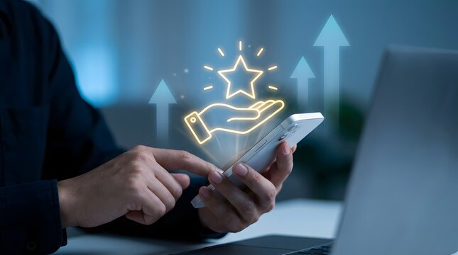 Customer engagement and loyalty rewards concept on mobile app with redeem points, cashback, bonus benefits, membership rewards and long term brand loyalty for customer satisfaction
