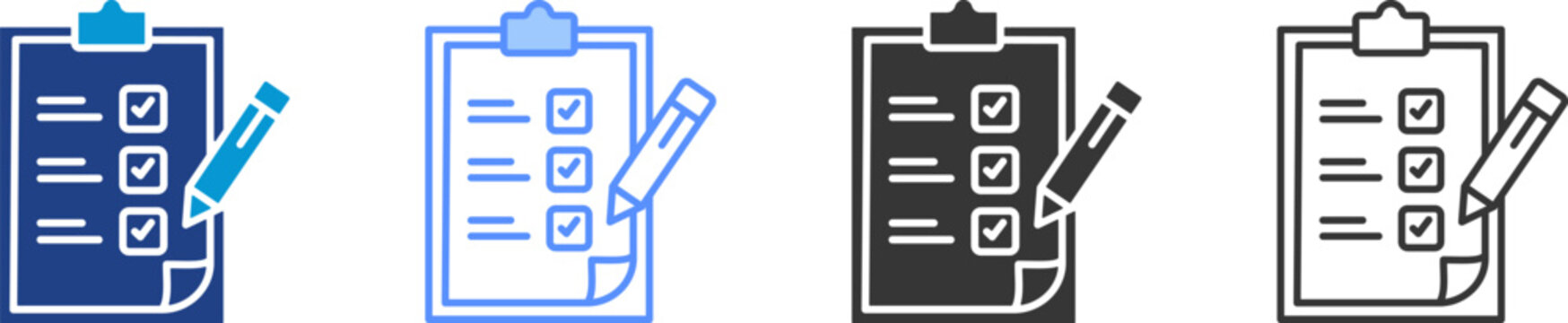 Accountability icon set multiple style collection	
