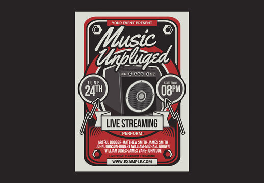 Streaming Music Concert Unplugged