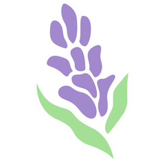 Fototapeta premium Lavender Abstract