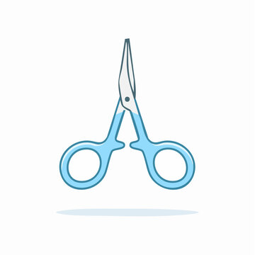 Blue Medical Forceps