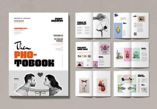 The Photobook Template Layout