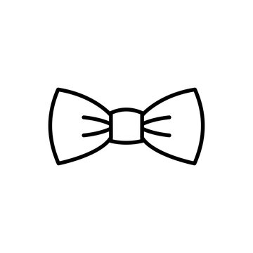 Formal Bow Tie Accessory Icon