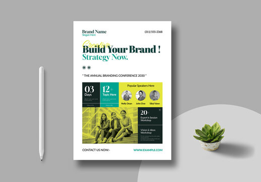 Corporate Flyer Template Layout