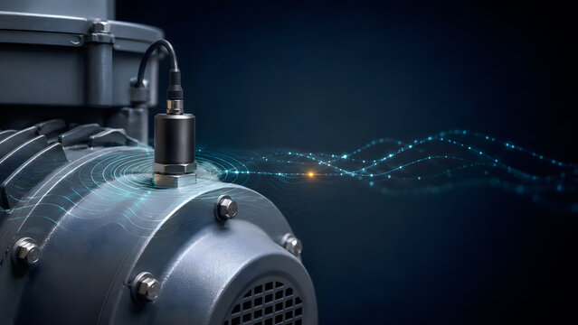 Industrial Motor Condition Monitoring With Vibration Sensor