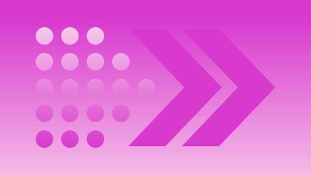 Pink Gradient Arrow Graphic