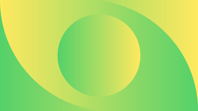 Abstract Gradient Circle Shape on Background