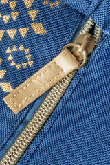Bag zipper closeup © Tarzhanova