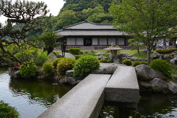 鹿児島県 市内の仙巌園 © Via Nova