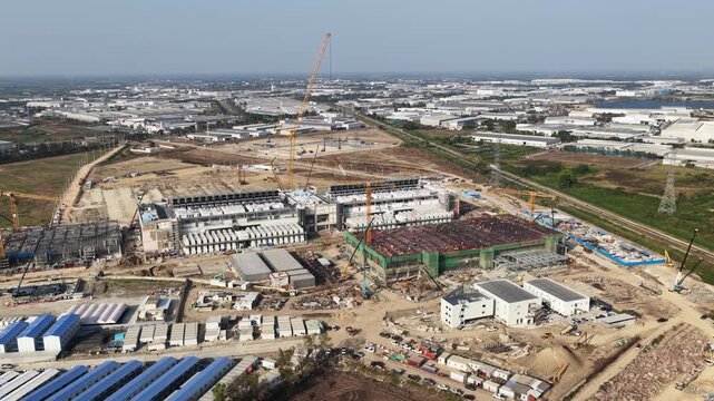 ayOne Chon Buri Tech Park Data Center Construction