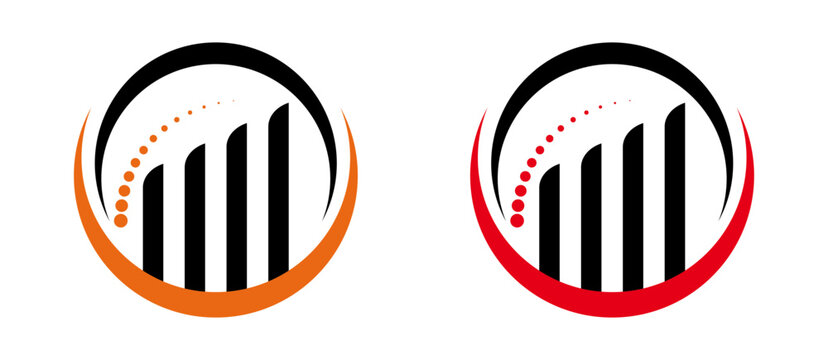 Creative Analytics and Business Success Logo Vector
