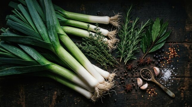 onions on a wooden table