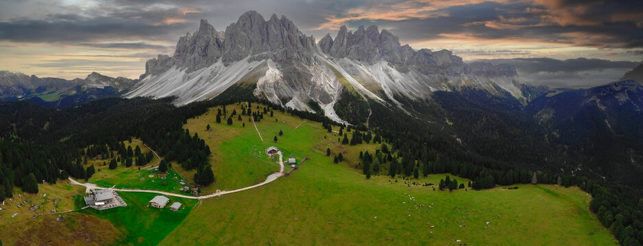 Rifugio delle Odle (also known as Geisleralm or Malga Geisler in German) is a highly popular mountain chalet located in the Dolomites in Italy, at an altitude of 1,996 meters.