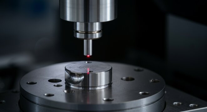 Extreme macro automated laser profilometer detecting microscopic surface defect precision medical.