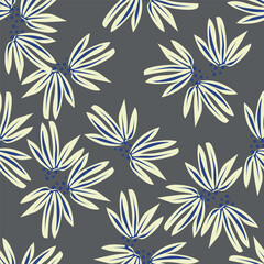 Fototapeta premium textile design with abstract flower pattern